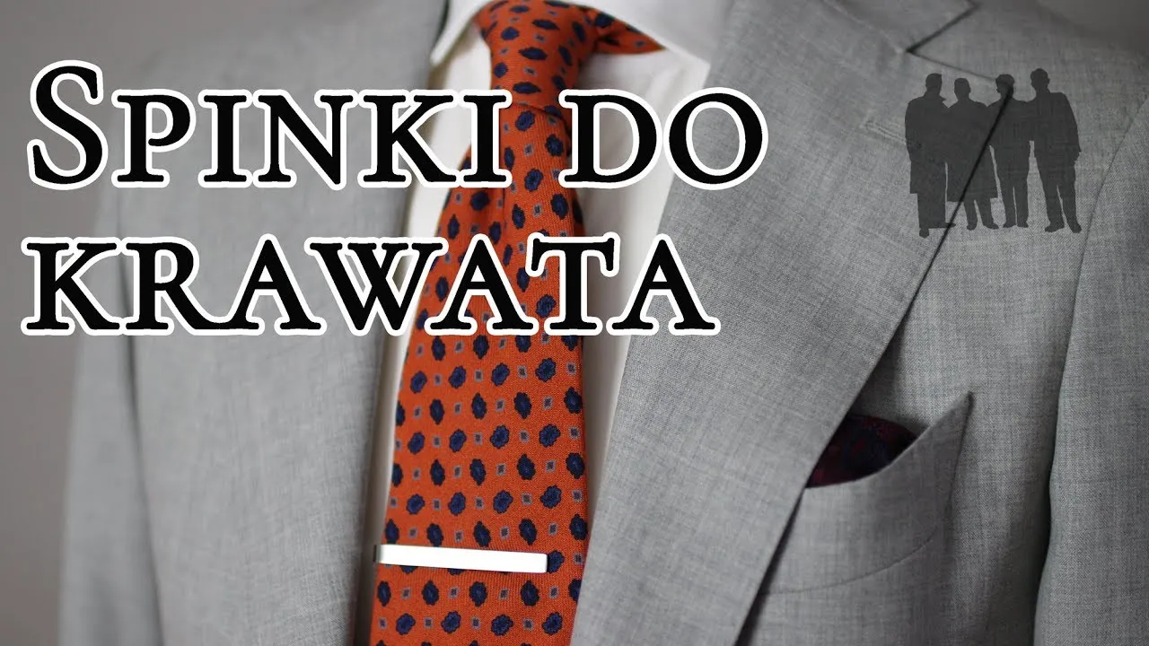 Zdjęcie Stylowa spinka do krawata z łańcuszkiem: Uniknij wpadek i błyszczaj elegancją