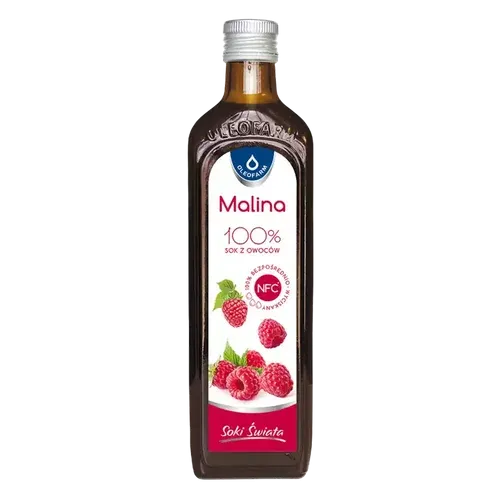 Zdjęcie Ile kalorii ma sok malinowy? Zaskakujące różnice w kaloryczności