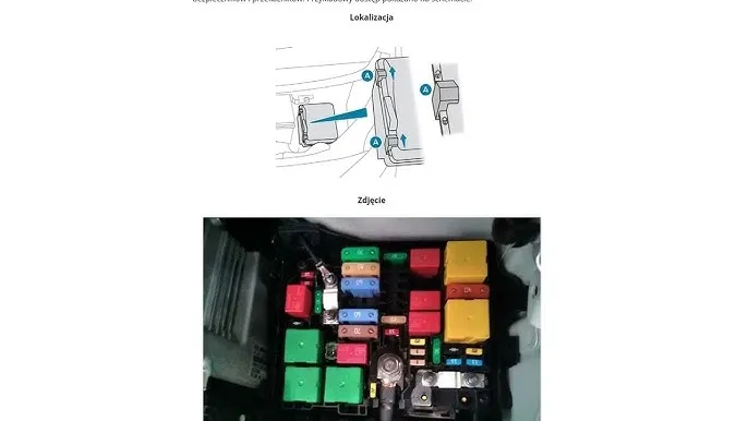 Zdjęcie Gdzie jest bezpiecznik rozrusznika w Citroen C3 - łatwe wskazówki