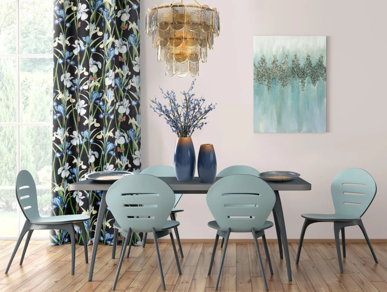 Zdjęcie Codzienna dekoracja stołu w salonie: styl i funkcjonalność