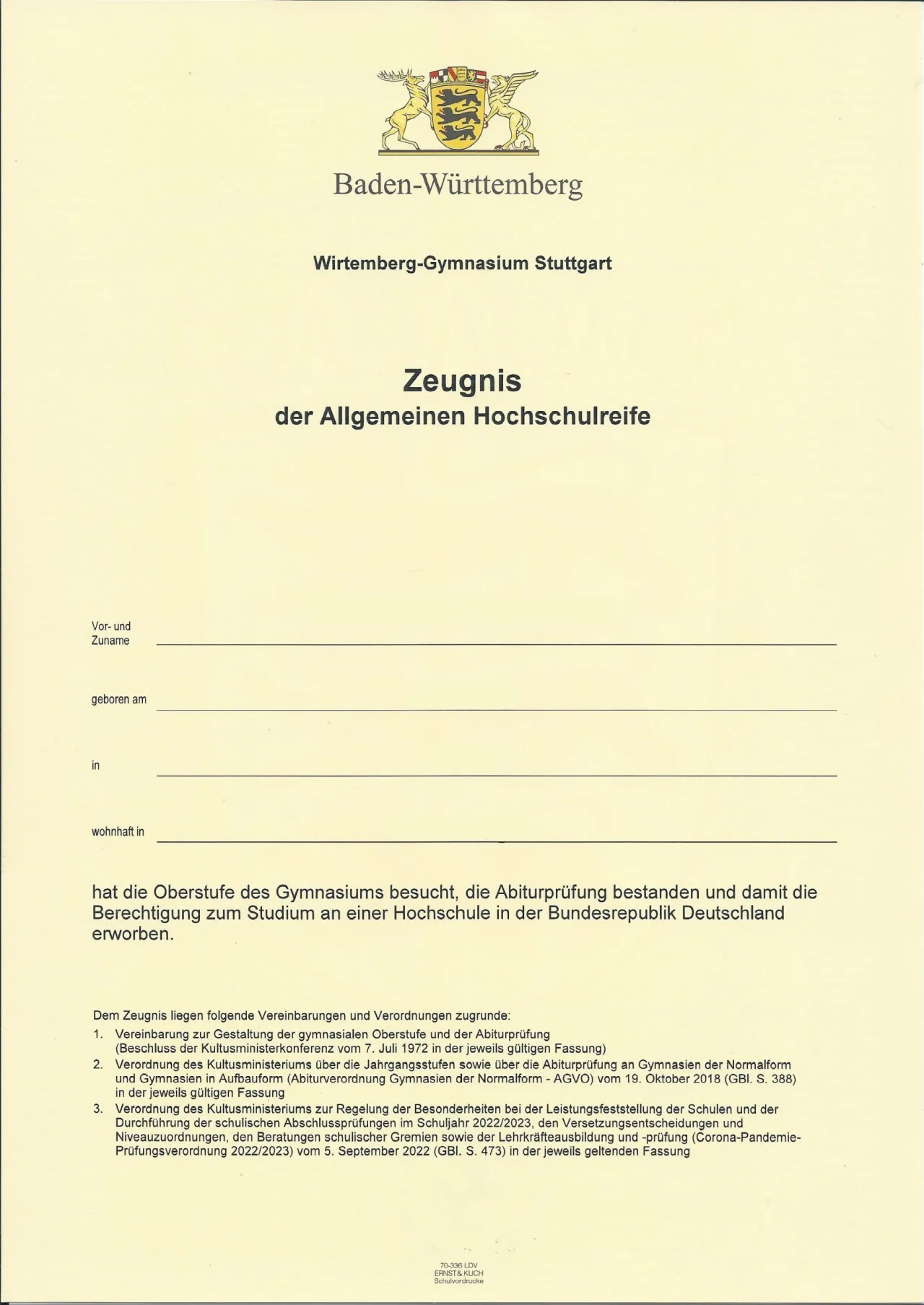 Zdjęcie Alles über das Abitur in Baden-Württemberg: Anforderungen und Punkte