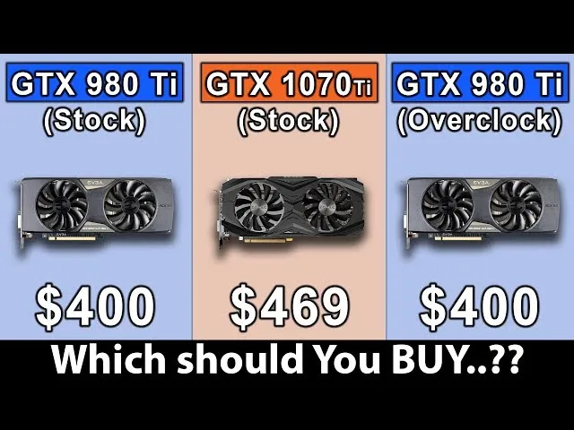 Zdjęcie GTX 980 Ti vs GTX 1070 Ti: Którą kartę wybrać do gier?