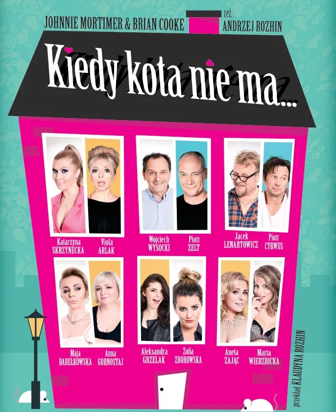 Zdjęcie Aktorzy w teatrze capitol w sztuce kiedy kota nie ma – poznaj ich talenty