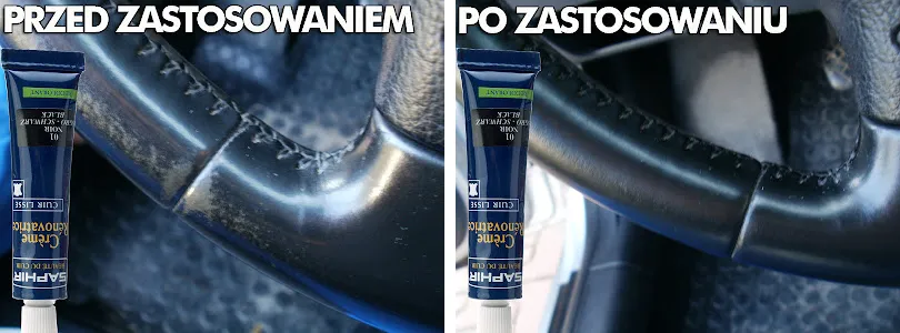 Zdjęcie Renowacja i regeneracja kierownicy skórzanej - najlepsza cena