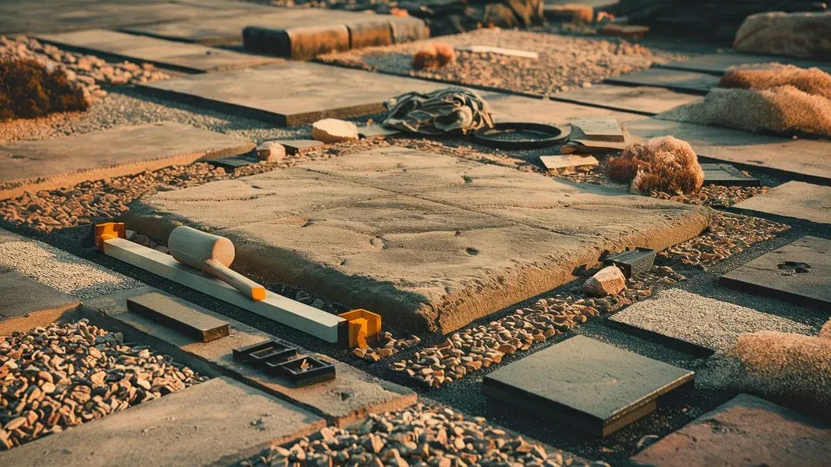 Zdjęcie Jak ułożyć kostkę brukową na starym betonie - 5 prostych kroków