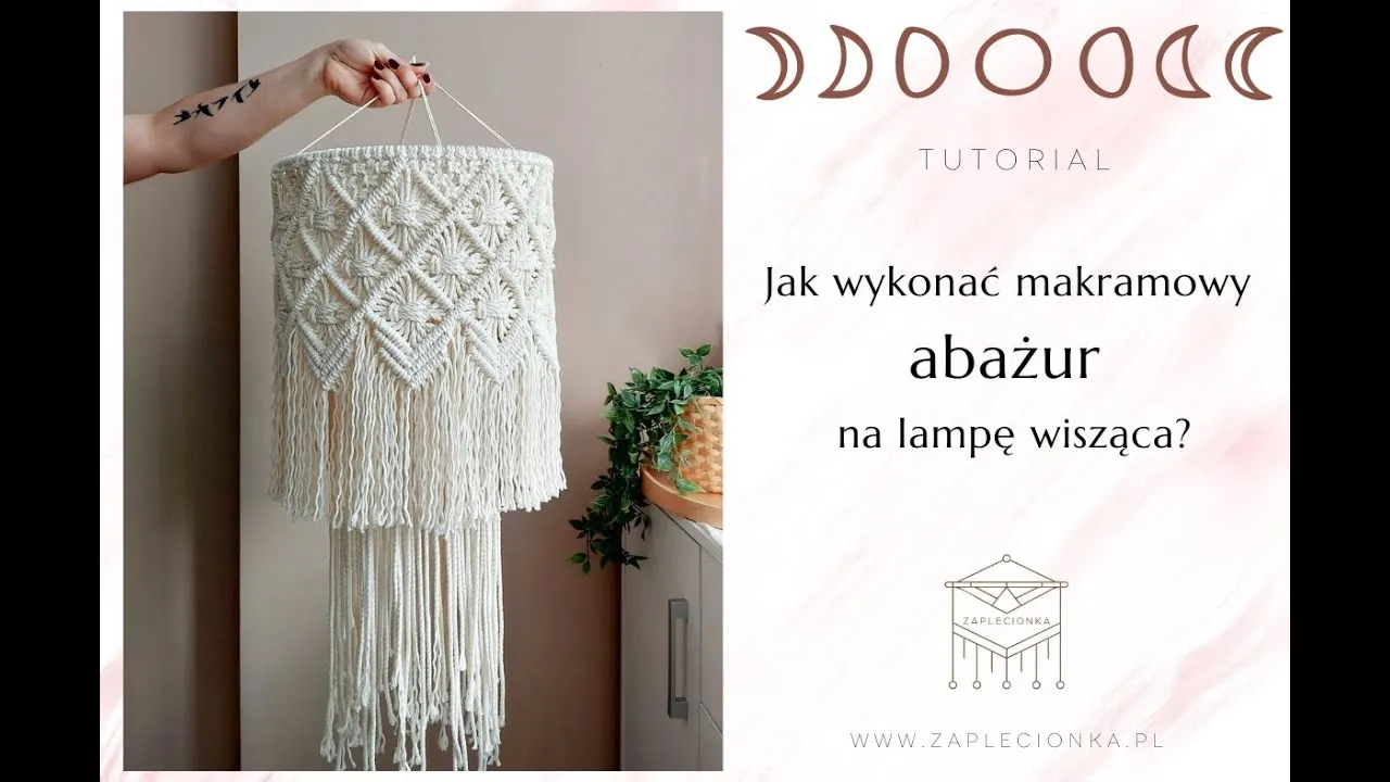 Zdjęcie Jak zrobić makramę abażur - proste kroki, które musisz znać