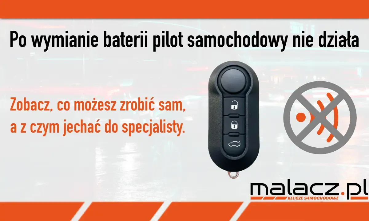Zdjęcie Czy trzeba kodować kluczyk po wymianie baterii: zobacz zanim zapłacisz