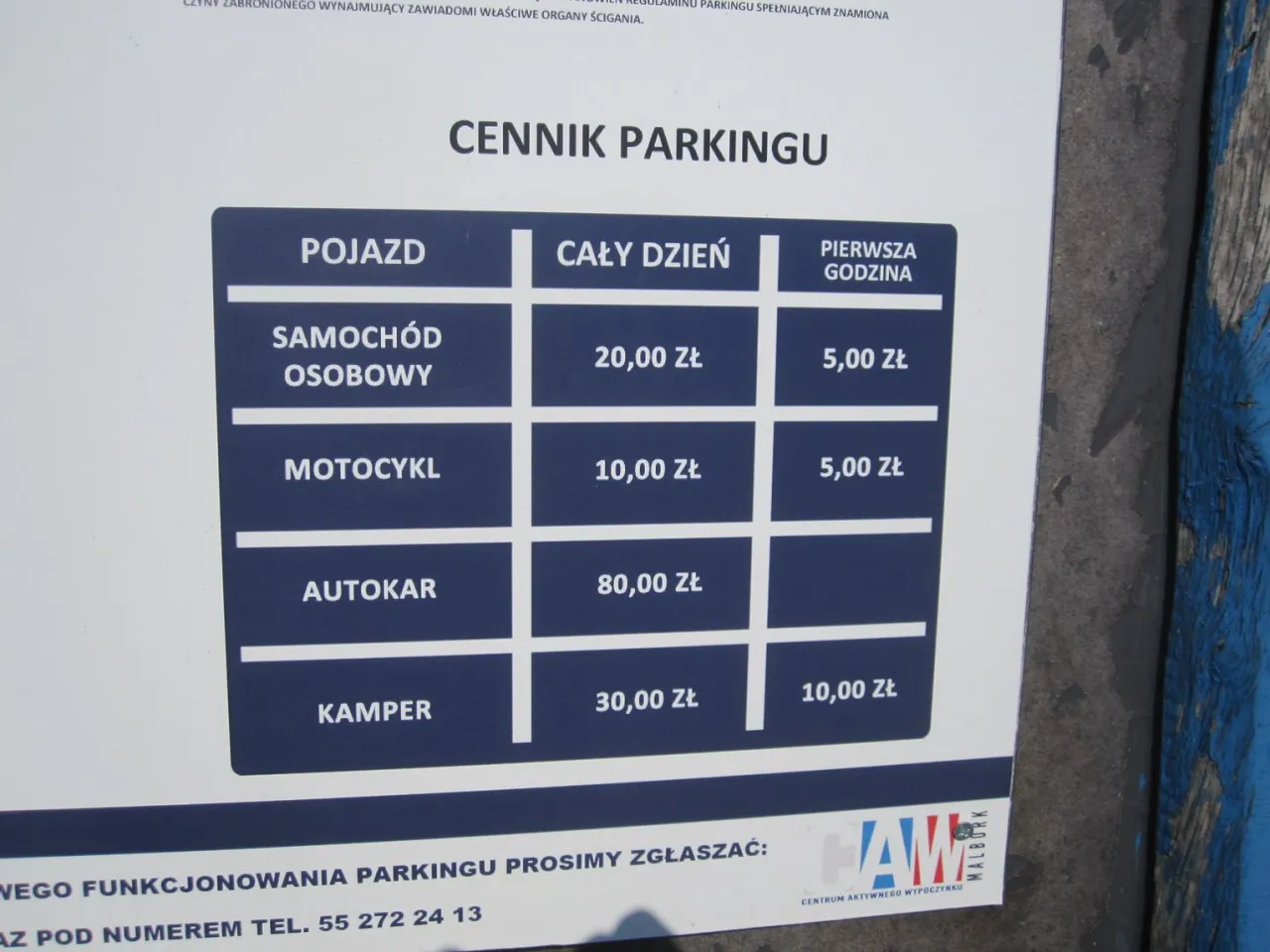 Zdjęcie Gdzie zaparkować przy zamku w Malborku? Sprawdzone lokalizacje i cennik.
