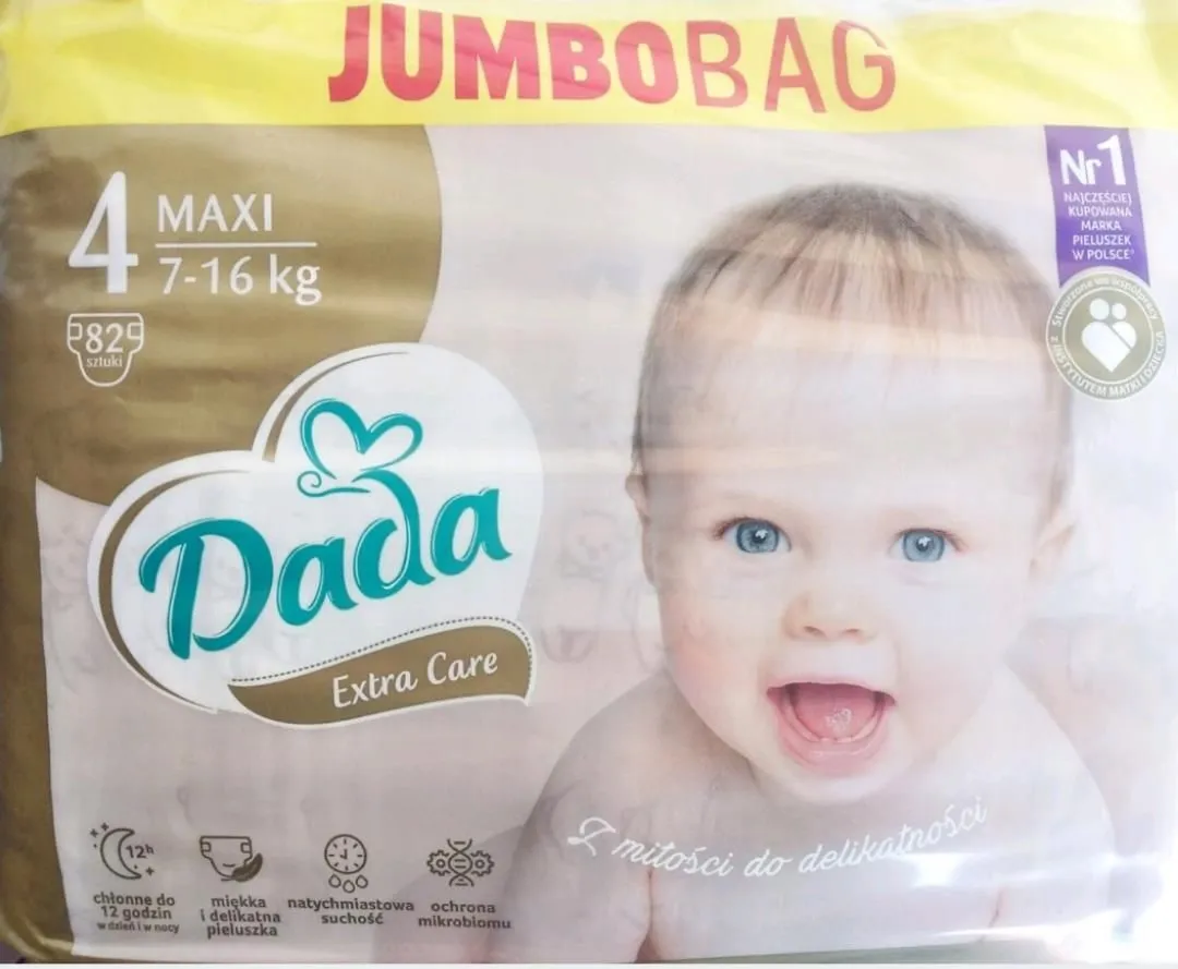 Zdjęcie Ile sztuk pieluszek Pampers Dada 4 znajdziesz w jednym opakowaniu? Zaskakujący przewodnik