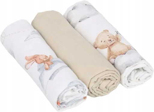 Zdjęcie Pielucha muślinowa do czego? Odkryj jej niezwykłe zastosowania w opiece nad niemowlęciem