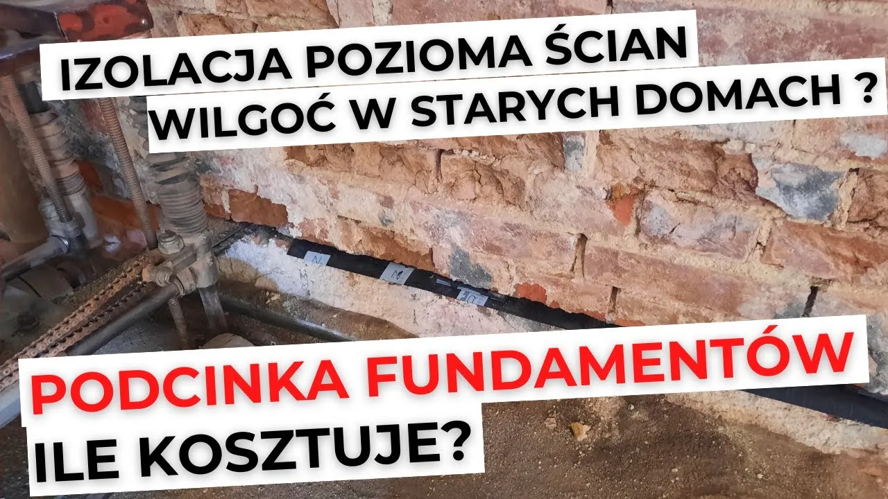 Zdjęcie Jak zrobić izolacje fundamentów w starym domu i uniknąć wilgoci