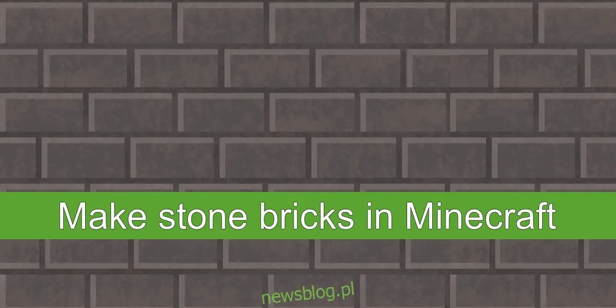 Zdjęcie Jak zrobić kamienne cegły w Minecraft - łatwe kroki i porady