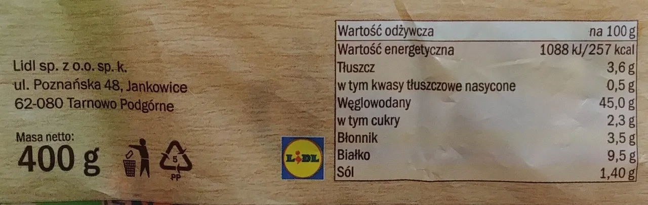 Zdjęcie Ile kalorii ma chleb pszenno żytni - poznaj wszystkie wartości odżywcze