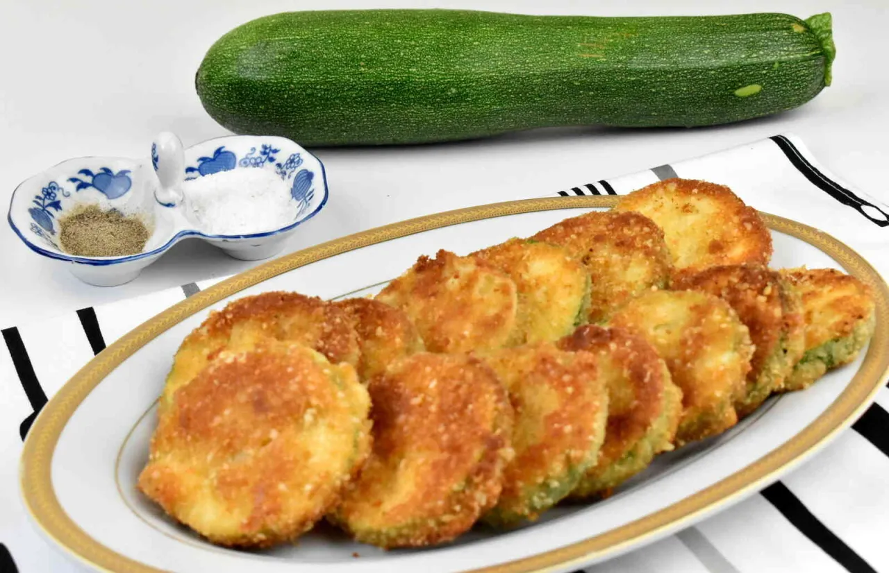 Zdjęcie Ile kalorii ma cukinia smażona w panierce? Zaskakujące wartości!