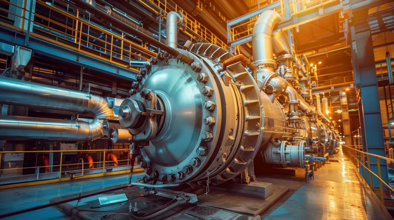 Zdjęcie Turbiny gazowe – Silniki, generatory i instalacje gazowe w energetyce