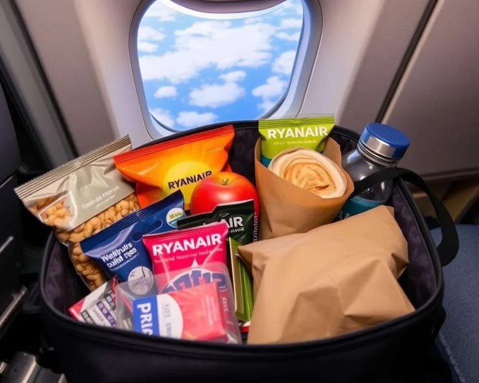 Zdjęcie Czy można przewozić jedzenie w bagażu podręcznym Ryanair? Oto zasady