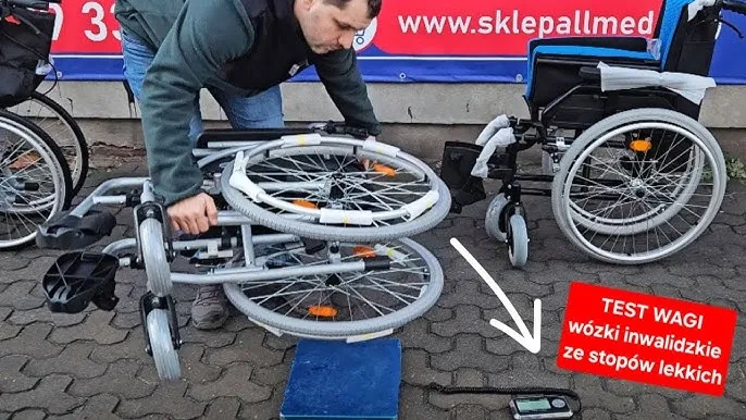 Zdjęcie Ile waży wózek inwalidzki? Poznaj różnice w wagach modeli