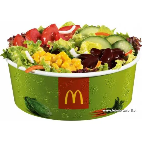 Zdjęcie Ile kalorii ma sałatka z McDonald's? Zaskakujące wartości odżywcze!