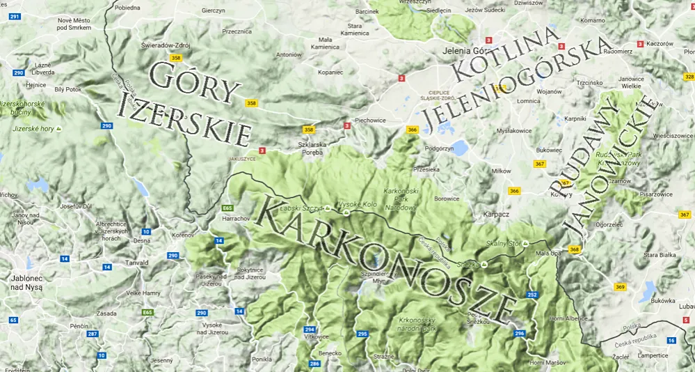 Zdjęcie Gdzie leżą Karkonosze? Odkryj ich tajemnice i lokalizację w Polsce