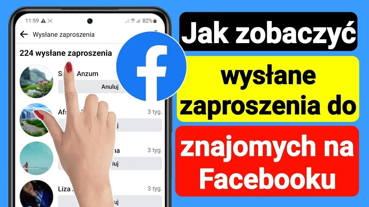 Zdjęcie Jak sprawdzić wysłane zaproszenia na Facebooku i nie przegapić znajomych