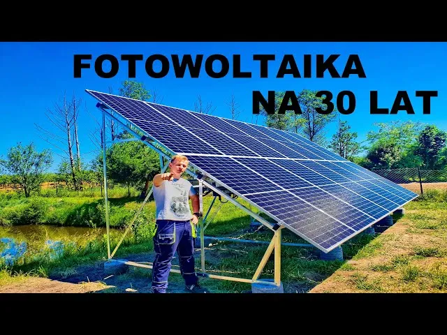 Zdjęcie Stelaże i konstrukcje do fotowoltaiki na gruncie - jak wykonać poprawnie?