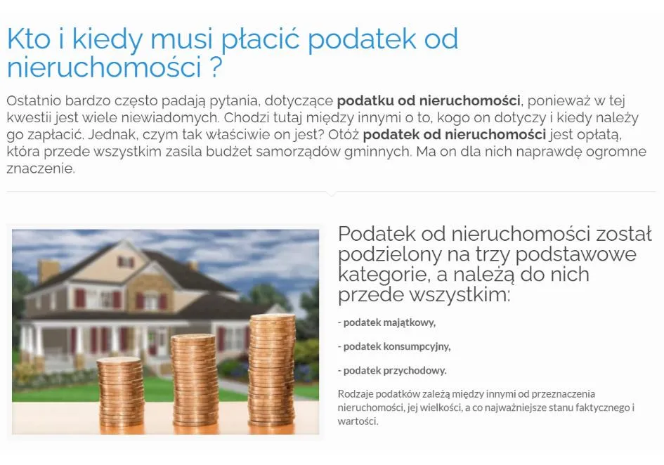 Zdjęcie Kto płaci podatek od nieruchomości? Sprawdź, czy musisz płacić