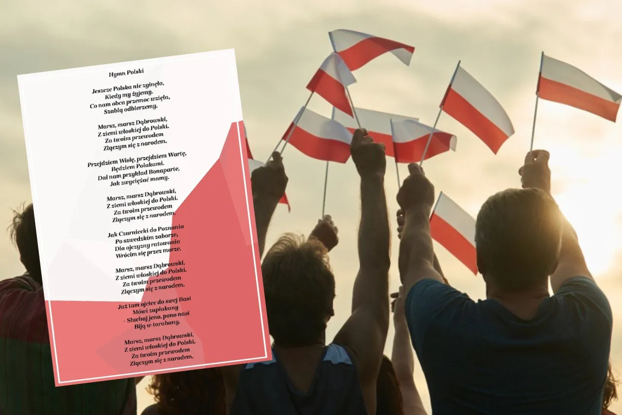 Zdjęcie Piosenka jak długo w sercach naszych - poznaj pełen tekst hymnu patriotycznego