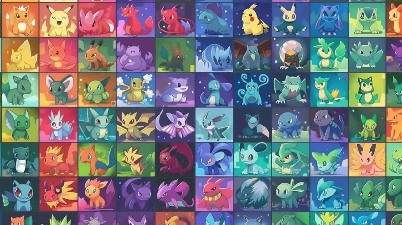 Zdjęcie Tabela Pokemon: Pełny przegląd i szczegóły o wszystkich pokémonach