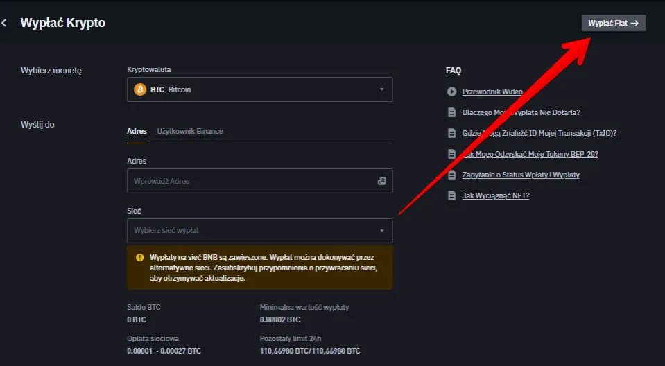 Zdjęcie Jak wypłacić kryptowaluty z Binance? Prosty proces i bezpieczeństwo transakcji
