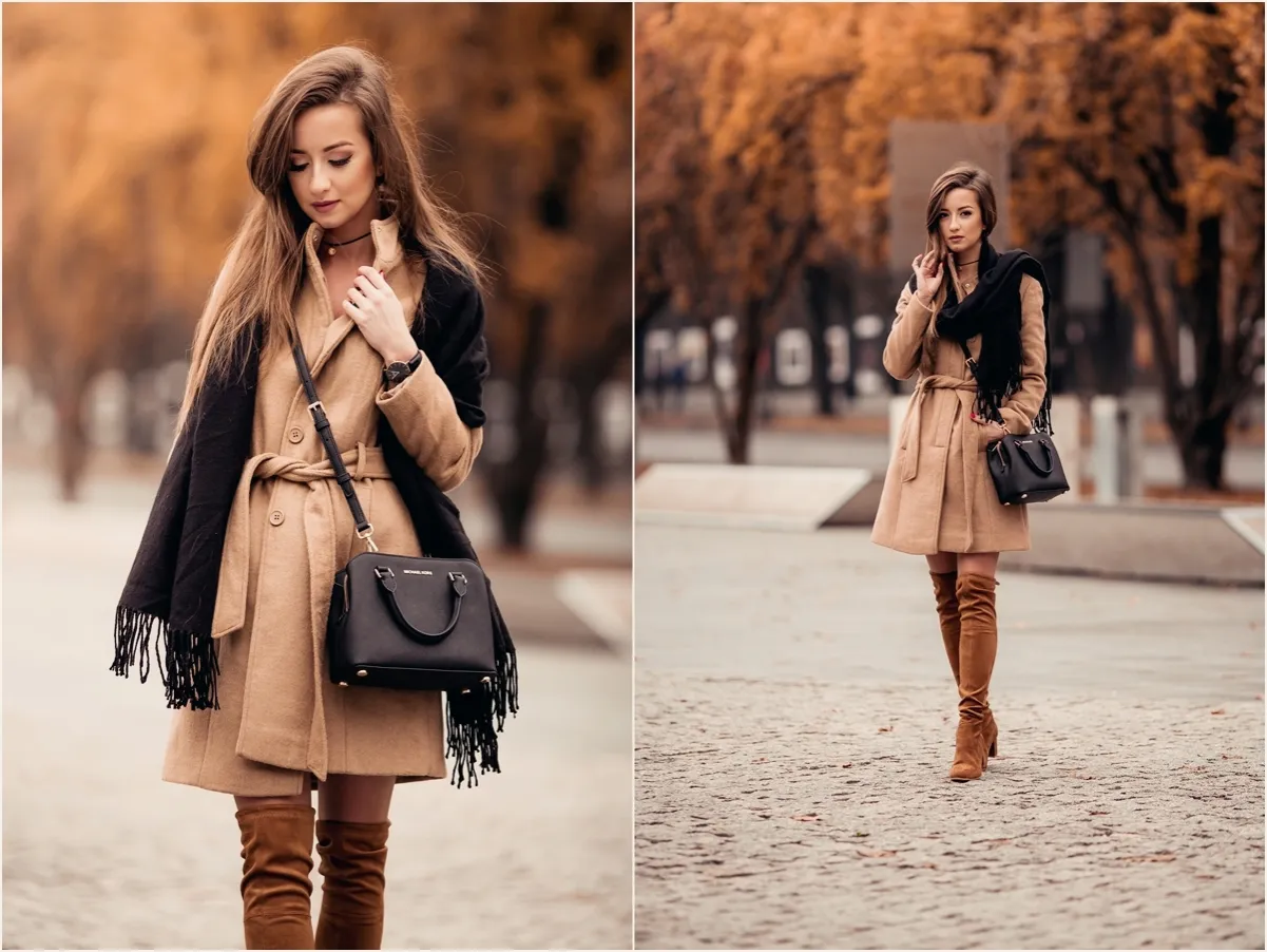 Zdjęcie Stylizacje z botkami camel – odkryj modne połączenia na jesień