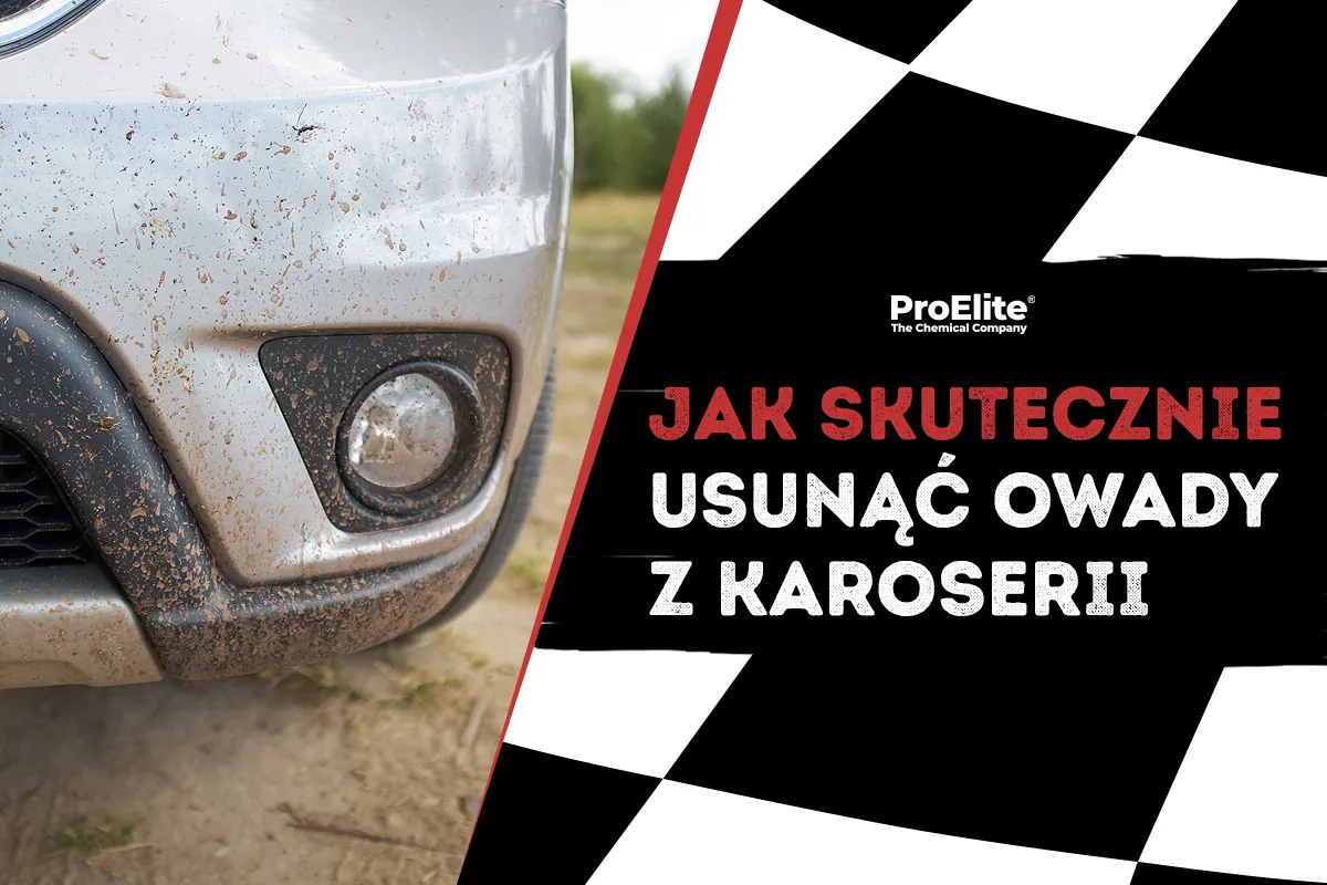 Zdjęcie Skuteczne sposoby na usunięcie owadów z karoserii samochodu