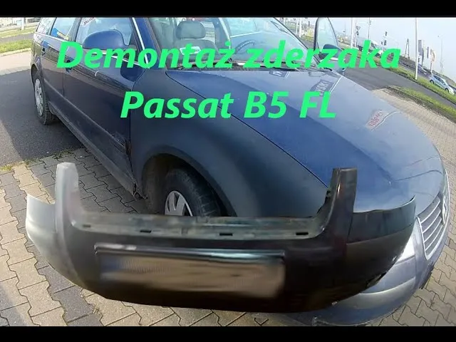 Zdjęcie Jak zdjąć zderzak passat b5 - proste kroki, uniknij problemów
