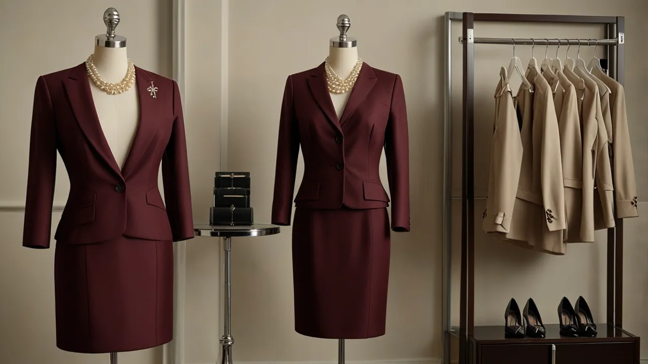 Zdjęcie Eleganckie sukienki z żakietem: stylowe komplety na każdą okazję