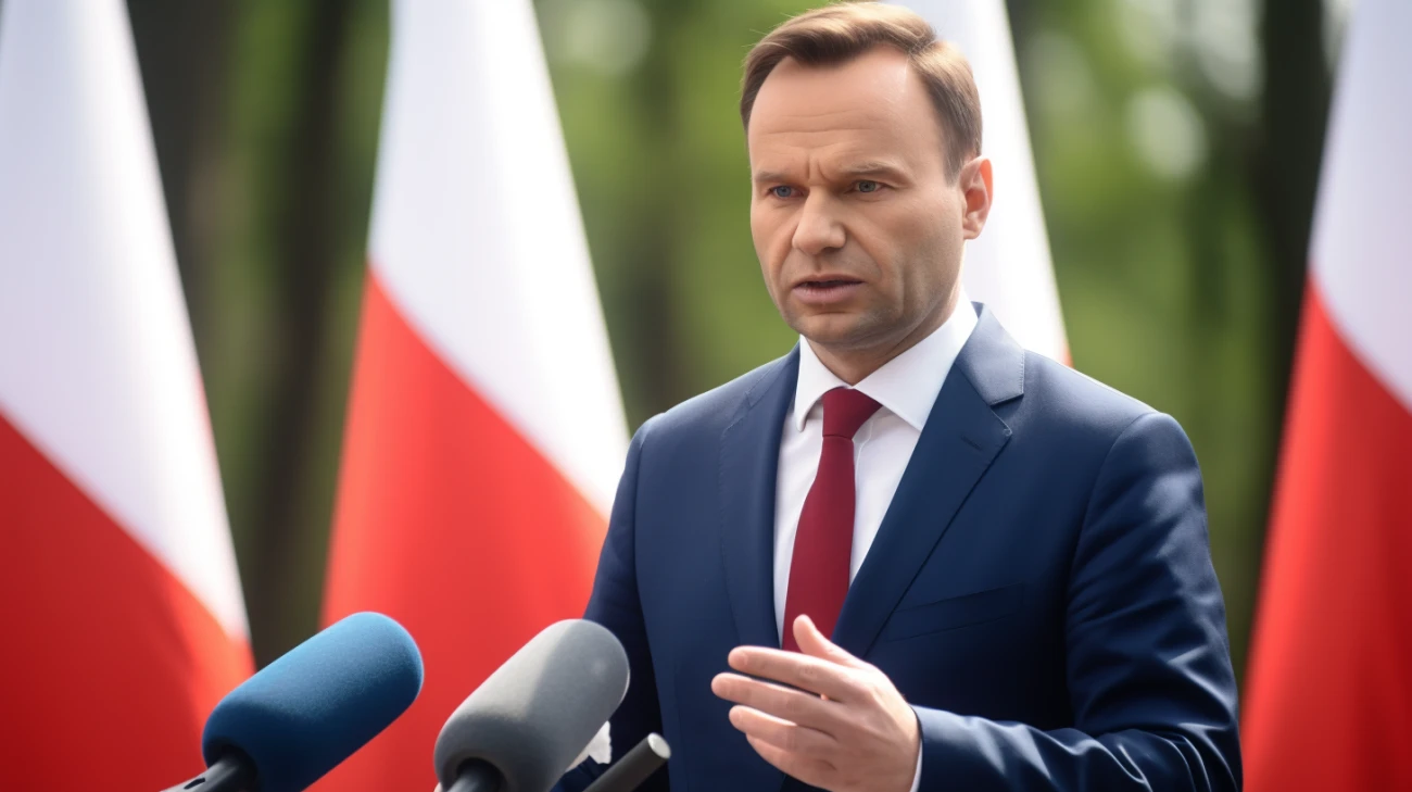Prezydent Duda w Davos porusza kwestie ułaskawienia.