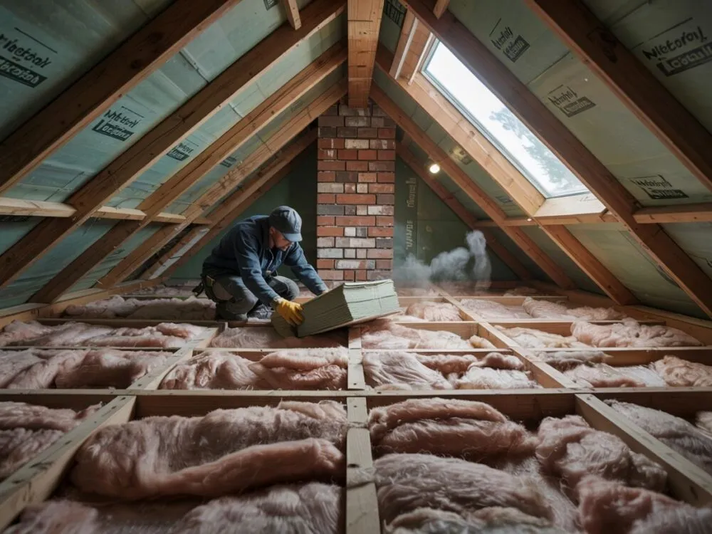 Zdjęcie Jak skutecznie ocieplić komin na strychu - Materiały i techniki ocieplenia