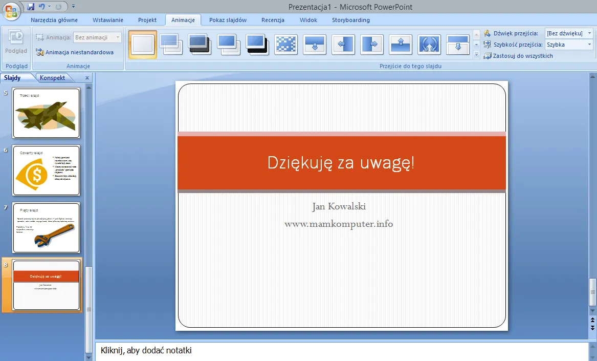 Zdjęcie Jak zakończyć prezentację PowerPoint? 5 skutecznych technik