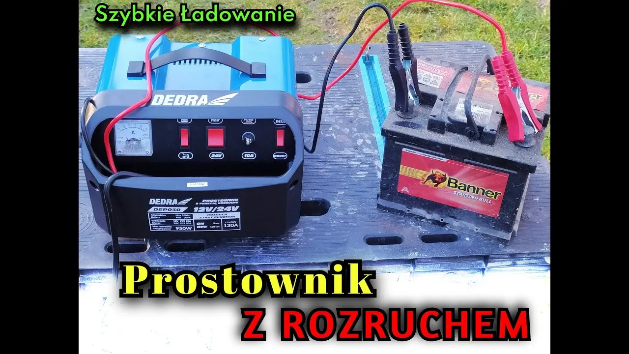 Zdjęcie Czy można ładować akumulator 12V prostownikiem 24V? Uwaga na ryzyko!