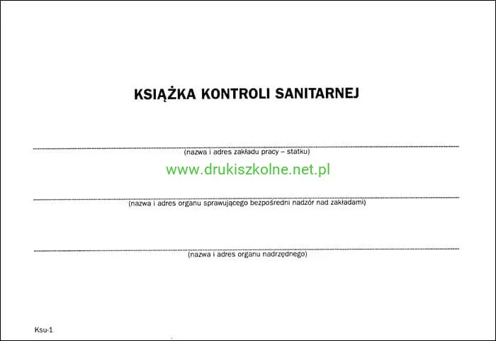 Zdjęcie Książka kontroli sanitarnej - gdzie kupić i co powinna zawierać? Kompendium