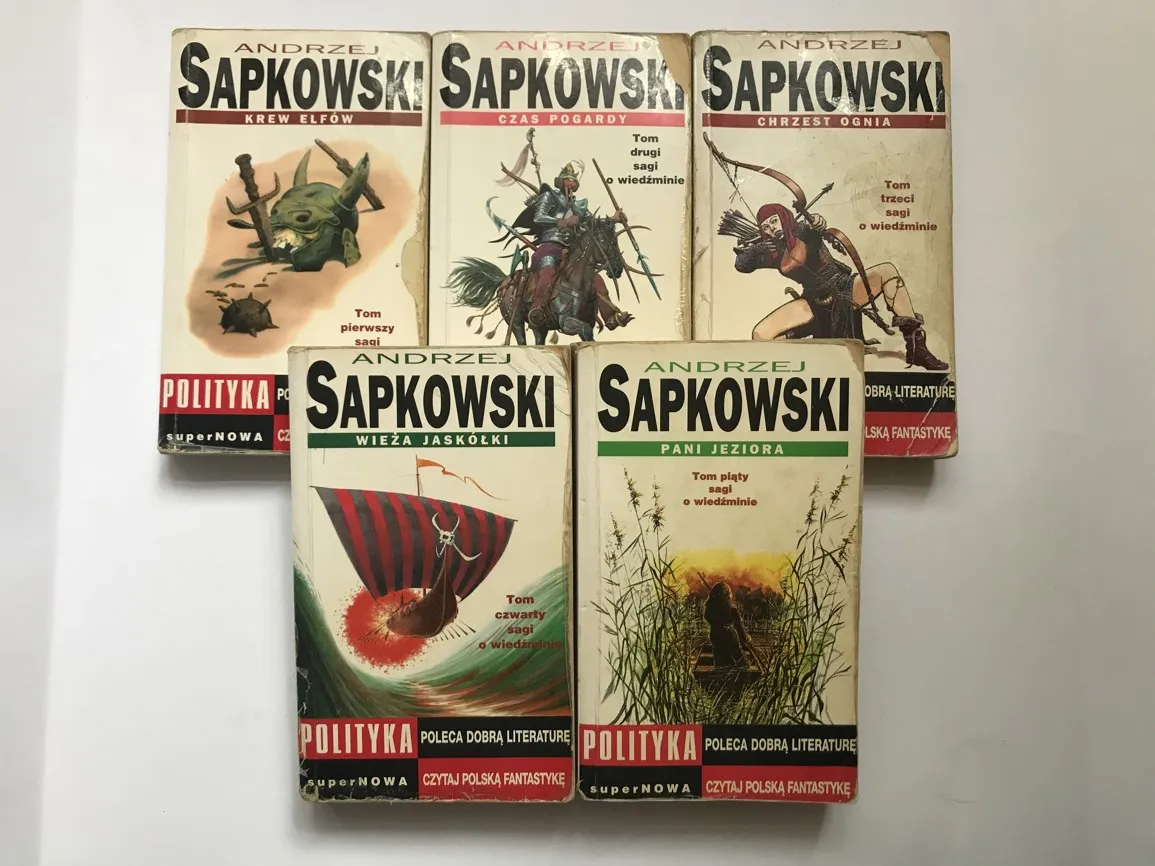 Zdjęcie Andrzej Sapkowski książki - twórca Geralta z Rivii. Biografia i dorobek pisarza fantasy