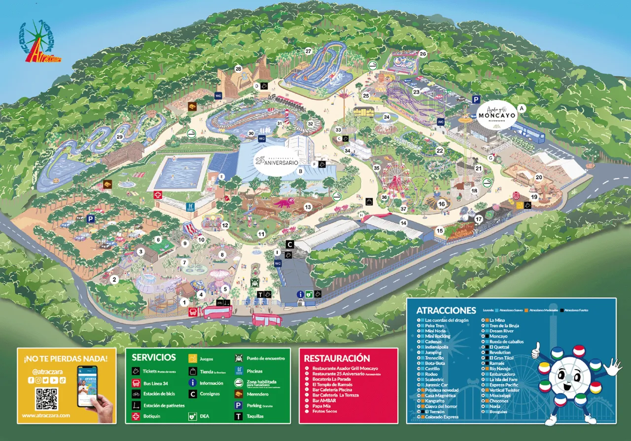 Zdjęcie Parque de Atracciones Zaragoza: Planifica tu visita perfecta y ahorra