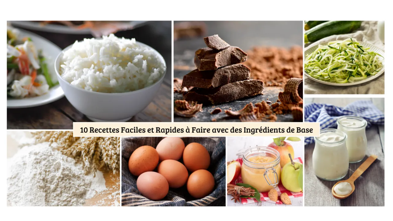 Zdjęcie Idées de recettes simples avec les ingrédients que vous avez déjà
