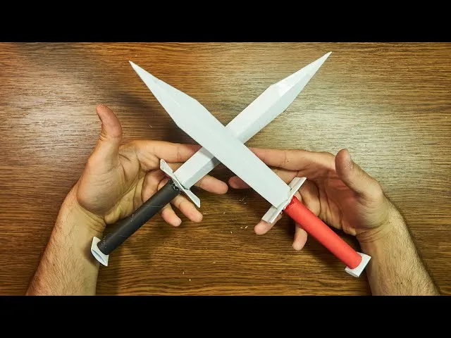 Zdjęcie Nóż z kartonu: Praktyczny przewodnik DIY krok po kroku