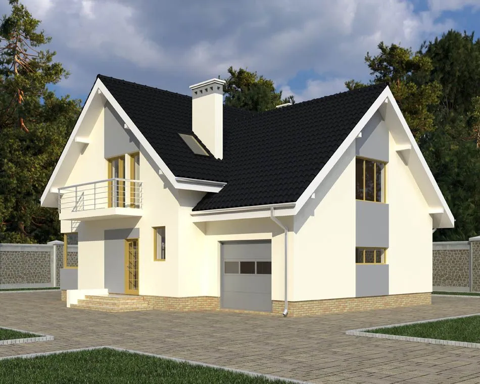 Zdjęcie Inspirujące paski na elewacji: Galeria zdjęć i pomysłów