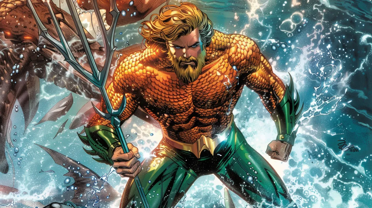 Zdjęcie Komiksy Aquaman - Przewodnik po komiksowych przygodach morskiego superbohatera