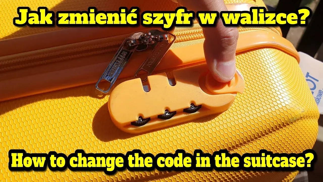 Zdjęcie Jak zresetować kod w walizce i uniknąć problemów z zamkiem