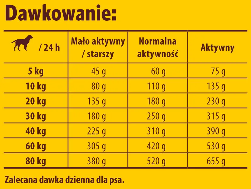 Zdjęcie Ile mokrej karmy dla psa tabela - uniknij błędów w karmieniu psa