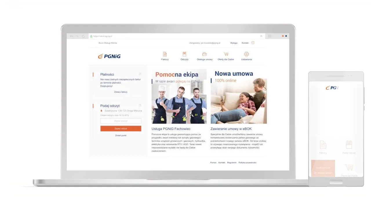 Zdjęcie Jak łatwo i bez błędów podać stan licznika gazu przez eBOK – krok po kroku