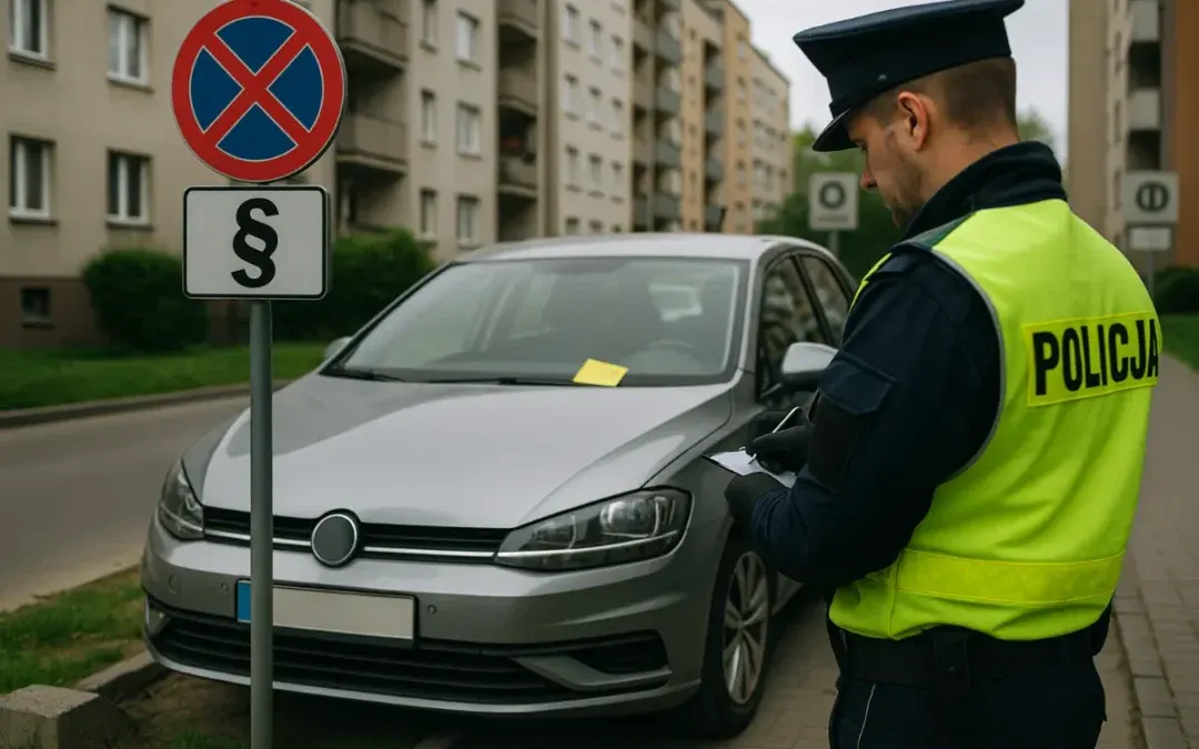 Zdjęcie Czy straż miejska może wystawić mandat za parkowanie na osiedlu?