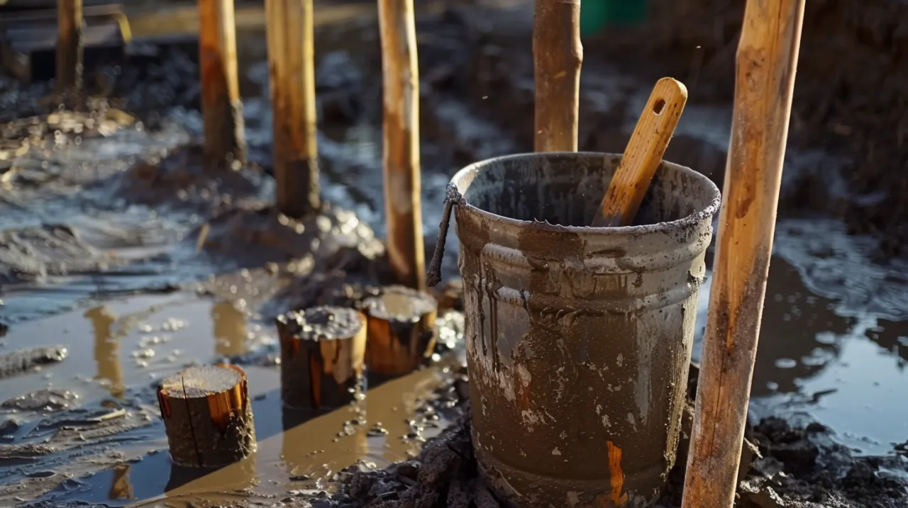 Zdjęcie Jak prawidłowo wykonać beton pod słupki ogrodzeniowe? Proste rady