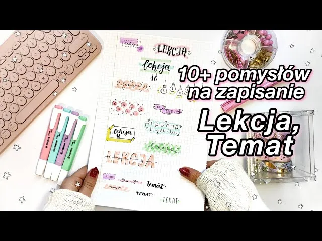 Zdjęcie Jak nauczyć się ładnie pisać w zeszycie i zaskoczyć wszystkich estetyką